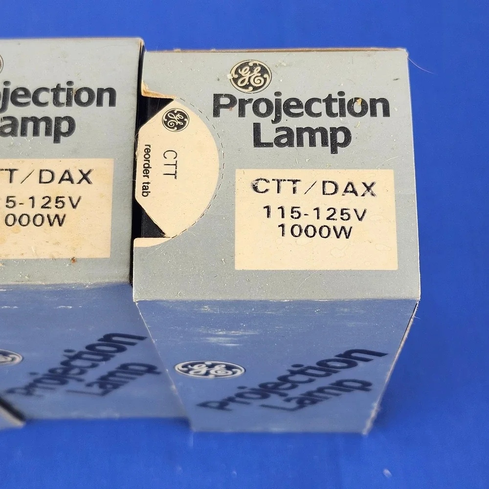 CTT DAX CTS 1000W 120V Photo Projection LIGHT BULB‎ LAMP Projector NEW GE 29939